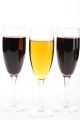 3x Sektgläser
